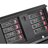 SilverStone CS381 v1.1 boîtier rack Noir