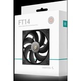 DeepCool FT14 140x140x25, Ventilateur de boîtier Noir