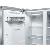 Neff KA3923IE0 frigo américain Autoportante 562 L E Noir, Gris, Side-by-side Acier inoxydable/gris, Autoportante, Américain, Noir, Gris, LED, Tactile, Acier inoxydable