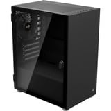 Aerocool  boîtier mini tower Noir | 3x USB-A | Window