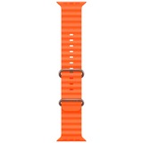 Apple MT653ZM/A, Bracelet-montre Orange/Titane