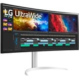 LG  37.5" Moniteur UltraWide gaming incurvé  Noir/Blanc