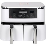 Ninja Foodi MAX Dual Zone AF400EUWH, Friteuse à air chaud Blanc