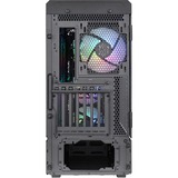 Thermaltake Ceres 500 TG ARGB boîtier midi tower Noir | 2x USB-A | 1x USB-C | Verre Trempé