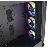 Thermaltake Ceres 500 TG ARGB boîtier midi tower Noir | 2x USB-A | 1x USB-C | Verre Trempé