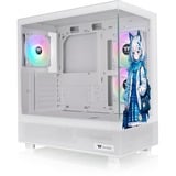 Thermaltake  boîtier midi tower Blanc | 2x USB-A | 1x USB-C | RGB | Window