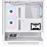 Thermaltake  boîtier midi tower Blanc | 2x USB-A | 1x USB-C | RGB | Window