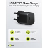 goobay 64574, Chargeur Noir