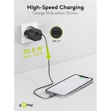 goobay 64574, Chargeur Noir