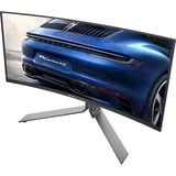 AOC  34" Moniteur UltraWide gaming incurvé  Noir (Mat)/Argent