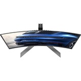 AOC  34" Moniteur UltraWide gaming incurvé  Noir (Mat)/Argent