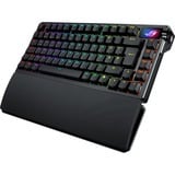 ASUS clavier gaming Noir, Layout DE, ROG NX Snow