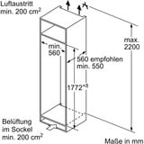 Bosch KIR81ADD0, Réfrigération à l’état complet 