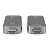 Digitus DS-55318, Extension HDMI Noir/Argent