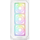 Sharkoon AK5G RGB midi tower, boîtier pc Blanc | 2x USB-A | 1x USB-C | RGB | Window