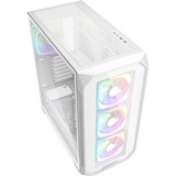 Sharkoon  boîtier midi tower Blanc | 2x USB-A | 1x USB-C | RGB | Window