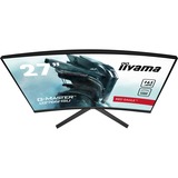 iiyama G-Master Red Eagle G2766HSU-B1 27" Moniteur gaming incurvé  Noir, 68,6 cm (27"), 1920 x 1080 pixels, Full HD, LED, 1 ms, Noir