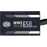 Cooler Master , 650 Watt alimentation  Noir