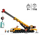 LEGO City - La grue de chantier mobile jaune, Jouets de construction 60409