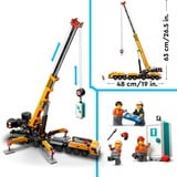 LEGO City - La grue de chantier mobile jaune, Jouets de construction 60409