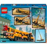 LEGO City - La grue de chantier mobile jaune, Jouets de construction 60409