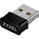 Zyxel NWD6602 WLAN 1167 Mbit/s, Adaptateur WLAN Sans fil, USB Type-A, WLAN, Wi-Fi 5 (802.11ac), 1167 Mbit/s, Noir