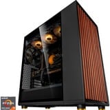 ALTERNATE AGP-DESIGN-AMD-002, PC gaming Noir/bois