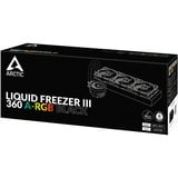 ARCTIC Liquid Freezer III 360 A-RGB 360mm, Watercooling Noir