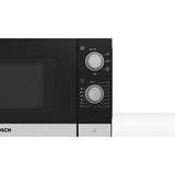 Bosch Serie 2 FFL020MS2 micro-onde Comptoir Micro-ondes uniquement 20 L 800 W Noir, Acier inoxydable, Four à micro-ondes Noir, Comptoir, Micro-ondes uniquement, 20 L, 800 W, Rotatif, Noir, Acier inoxydable