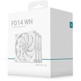 DeepCool FD14 WH 140x140x25, Ventilateur de boîtier Blanc