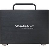 HighPoint RS6434TS, Boîtier disque dur Noir