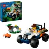 LEGO City - Le tout-terrain de l’explorateur de la jungle et le panda roux, Jouets de construction 60424