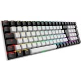 Sharkoon clavier gaming Blanc, Layout DE, Gateron Red