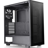 Thermaltake Divider 300 TG boîtier midi tower Noir | 2x USB-A | 1x USB-C | Verre Trempé