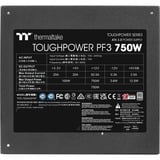 Thermaltake Toughpower PF3, 750W alimentation  Noir, 4x PCIe, gestion des câbles