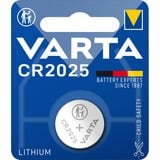 VARTA -CR2025 Piles domestiques, Batterie Batterie à usage unique, CR2025, Lithium, 3 V, 1 pièce(s), Métallique