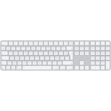 Apple Magic Keyboard avec Touch ID, clavier Argent/Blanc, Layout FR, FR layout