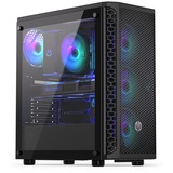 ENDORFY  boîtier midi tower Noir | 2x USB-A | RGB | Window