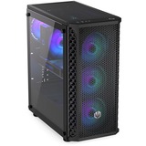 ENDORFY  boîtier midi tower Noir | 2x USB-A | RGB | Window