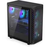 ENDORFY  boîtier midi tower Noir | 2x USB-A | RGB | Window