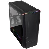 Phanteks Eclipse G500A boîtier midi tower Noir | 2x USB-A | 1x USB-C | RGB | Verre Trempé