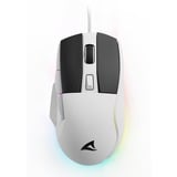 Sharkoon SKILLER SGM35, Souris gaming Blanc, 400 - 6400 dpi, LED RGB