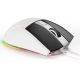 Sharkoon SKILLER SGM35, Souris gaming Blanc, 400 - 6400 dpi, LED RGB