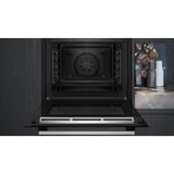 Siemens HE578ABS1, Jeu de cuisinière Noir/en acier inoxydable