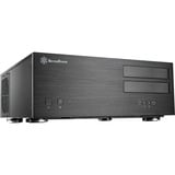 SilverStone Grandia GD08 HTPC Noir boîtier HTPC Noir | 2x USB-A