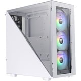 Thermaltake Divider 300 TG Snow ARGB Midi Tower Blanc, boîtier pc Blanc | 2x USB-A | 1x USB-C | RGB | Verre Trempé