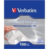 Verbatim 0023942499763, CD / rangement DVD Blanc/transparent