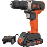 BLACK+DECKER BCD001C1-QW, Perceuse/visseuse Orange/Noir