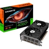 GIGABYTE GeForce RTX 4060 Ti WINDFORCE 2 OC 16G, Carte graphique Noir, DLSS 3, 2x DisplayPort, 2x HDMI 2.1a