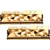 G.Skill Trident Z Royal Elite F4-4000C18D-32GTEG module de mémoire 32 Go 2 x 16 Go DDR4 4000 MHz, Mémoire vive Or, 32 Go, 2 x 16 Go, DDR4, 4000 MHz